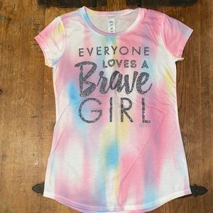 Justice rainbow tie die 10